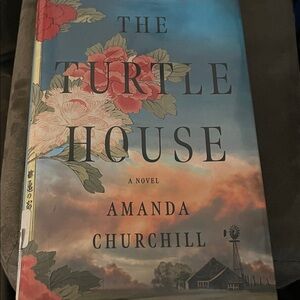 The Turtle House Novel with Floral Cover